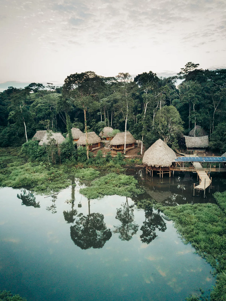 Equateur Eco lodge en Amazonie voyage ecolo